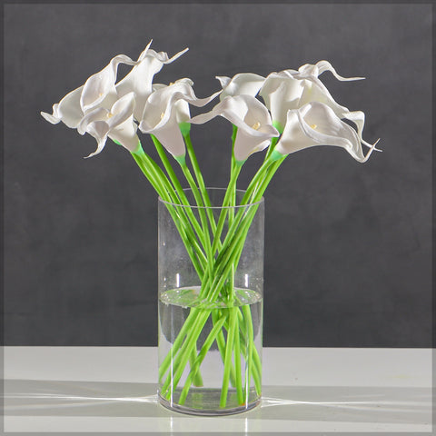 Artificial flower 5 Pieces Calla Lily