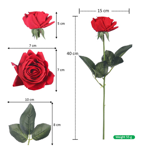 Artificial Real Touch Rose Flowers