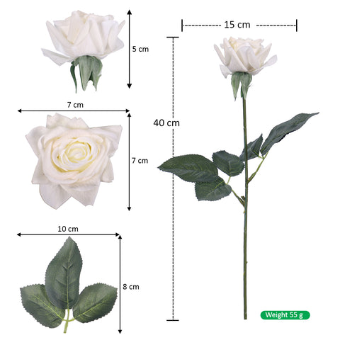 Artificial Real Touch Rose Flowers