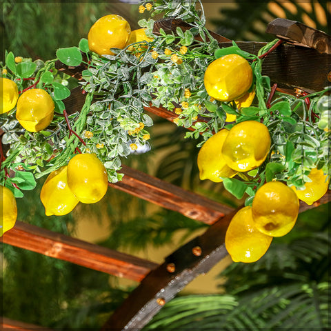 Artificial hanging fruit garland for seasonal decor