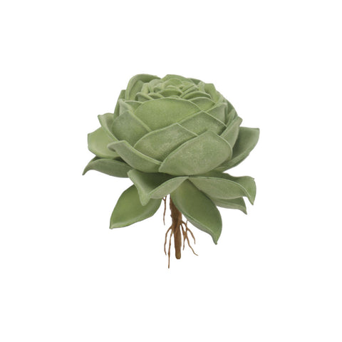 Artificial rose succulent plant green