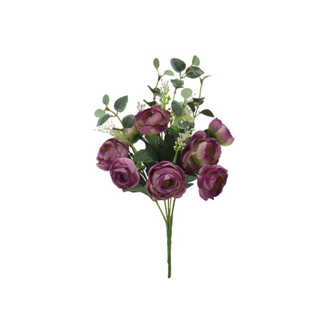 Artificial Silk Mini Peony Flowers