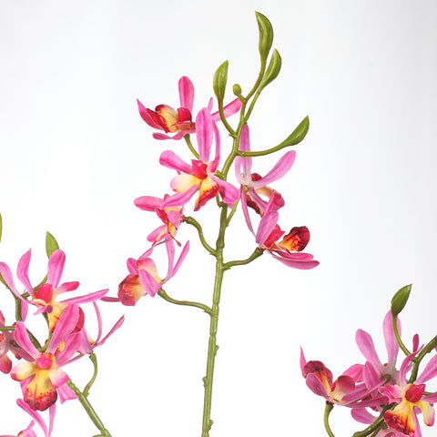 2PCS Artificial Silk Orchid Flowers