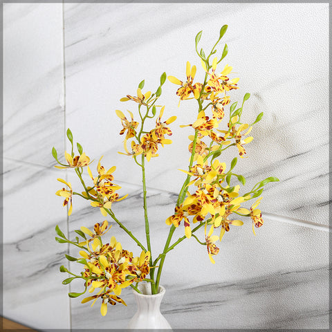 2PCS Artificial Silk Orchid Flowers