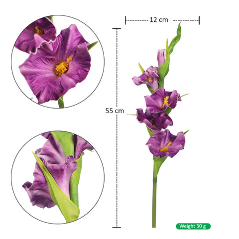 Artificial Gladiolus flower bulbs