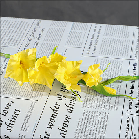 Artificial Gladiolus flower bulbs