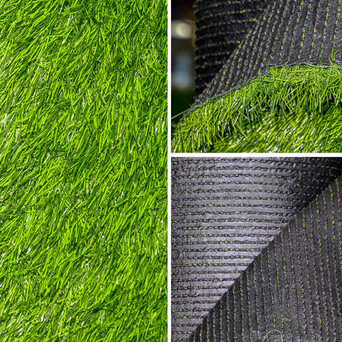 Comfortable, 45mm fake grass carpet ideal for children’s play areas and gardens