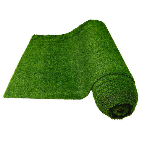 45mm synthetic grass carpet designed for decking areas with a natural look