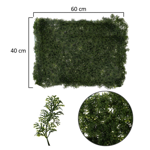 4pcs Artificial Shrubs Greenery Panels