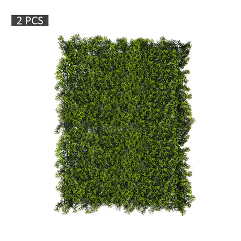 2pcs Artificial Shrubs Greenery Panels