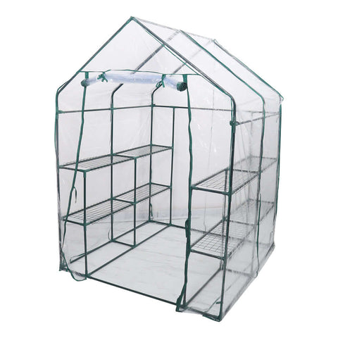 Indoor greenhouse with 8 shelves for optimal plant care