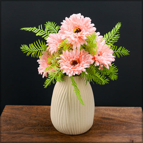 2Pcs Artificial Daisy Flower Stems