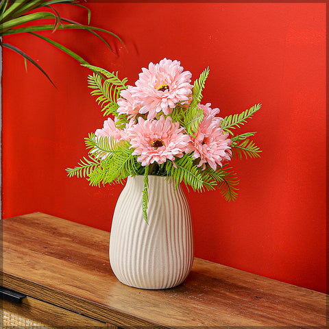 2Pcs Artificial Daisy Flower Stems