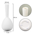 Minimalist white ceramic vase perfect for contemporary interiors