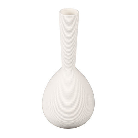 white ceramic style vase