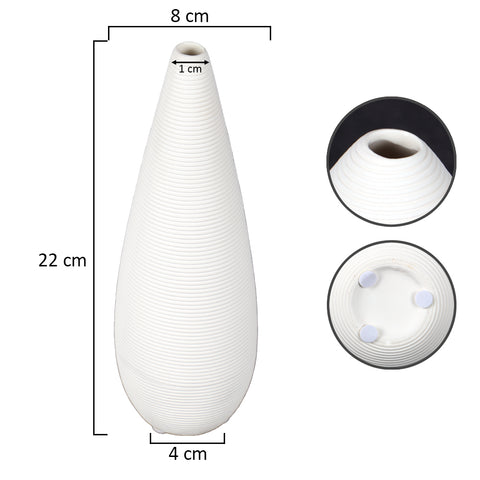 Contemporary style ceramic vase for home decor