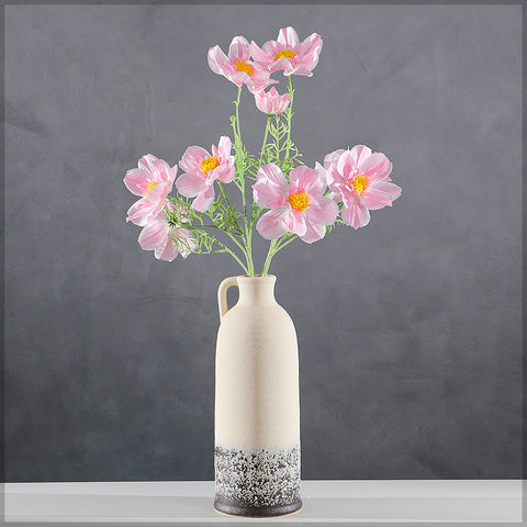 Five Heads Artificial Cosmos Flower