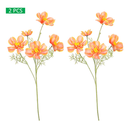 Five Heads Artificial Cosmos Flower