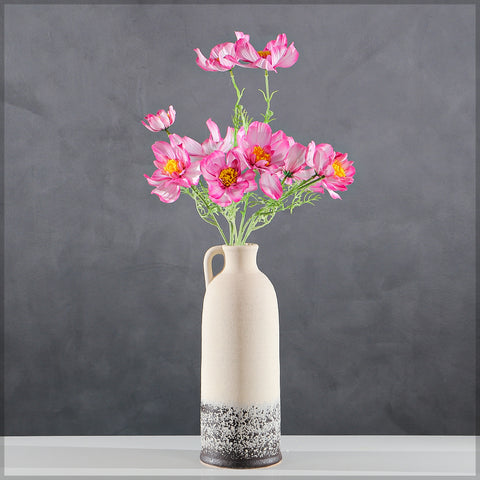 Five Heads Artificial Cosmos Flower