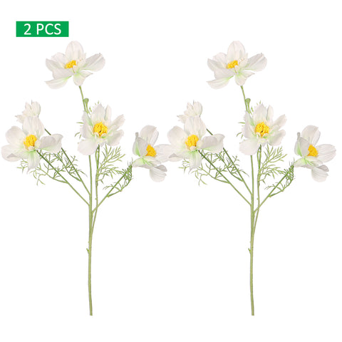 Five Heads Artificial Cosmos Flower