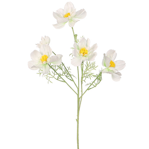 Five Heads Artificial Cosmos Flower