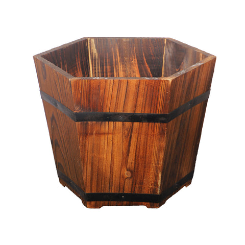 Modern hexagon planter