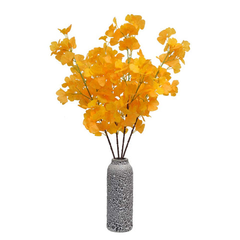 Ginkgo leaves artificial for modern decor