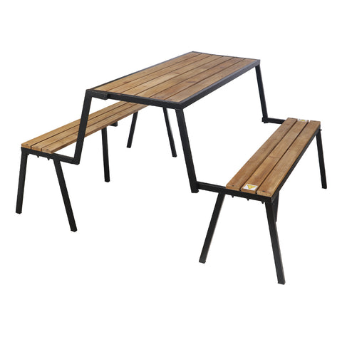 3n1 Garden Folding Bench and Table