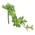 Artificial green succulent branch