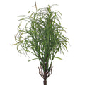 Decorative artificial grass stem