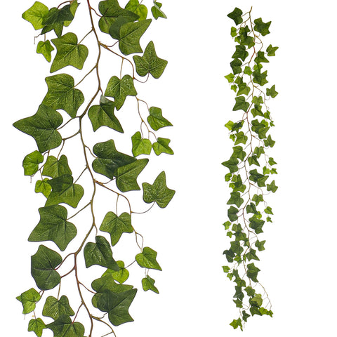 Artificial hanging ivy potato leaves