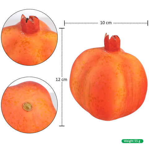 Decorative Artificial Pomegranate Fruit