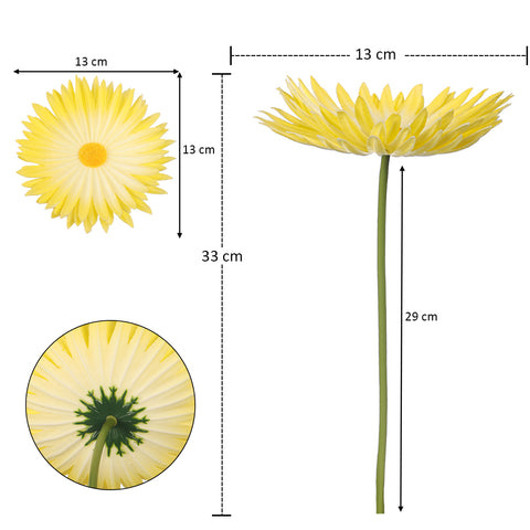 Single Stem Artificial Daisy Flower