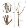 Artificial tree trunk for indoor use