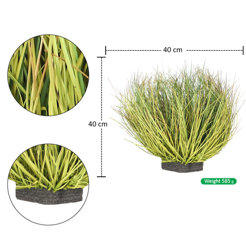 Small Size Artificial Grass Plant in Sponge