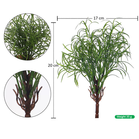 Faux hanging grass stem