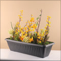 Large rectangular outdoor planters