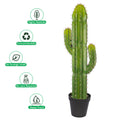 Decorative artificial finger cactus plant for home decor