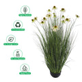 Artificial grass flowers for decoration