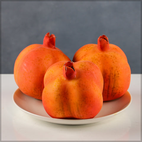 Decorative Artificial Pomegranate Fruit