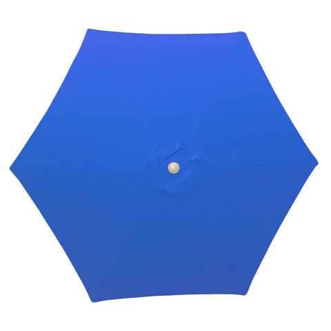 UV-blocking tilting outdoor umbrella for effective sun protection