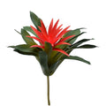 Artificial guzmania plant for home office