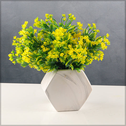 Artificial Leaves with Flower Bunch