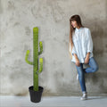 Realistic desert cactus for home decor