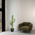 Faux desert cactus for office decor