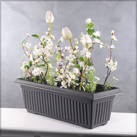 Flower Planters Black