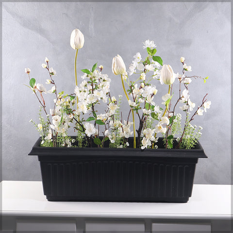 Flower Planters Black