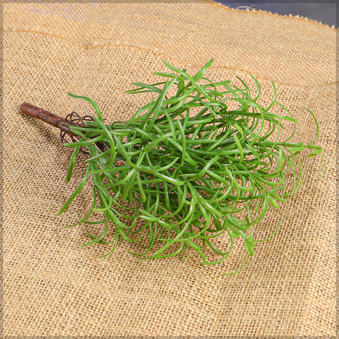 Artificial cascade grass stem