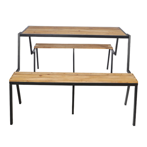 3n1 Garden Folding Bench and Table