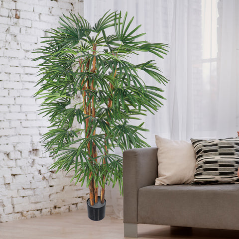 Artificial Raphis Palm Plant